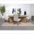 Larrabee Mango Brown Rectangular Dining Table