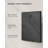 11X14 Picture Frames Set Of 3, Multi Photo Frame Set For Wall Gallery Decor With White Mats, Glass Front, Hanging Or Tabletop Display, Black