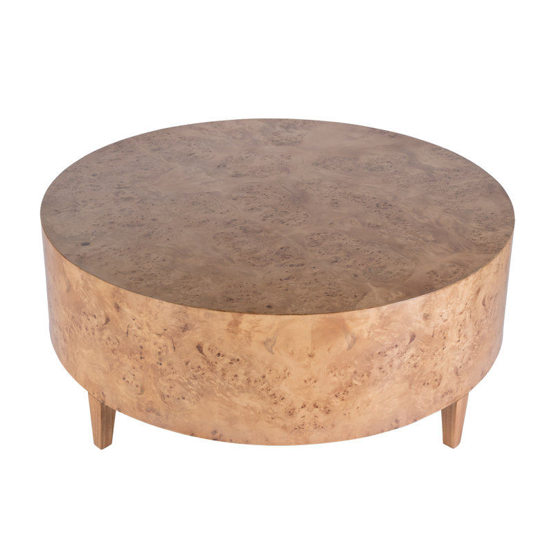 Table basse 46 po, Bois brun