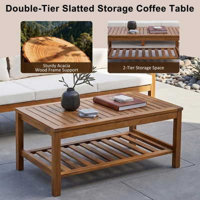 Solid Wood 3 - Person Patio Conversation Set with Cushions