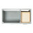 43'' Single Bathroom Vanity with White Quartz Top-93359420