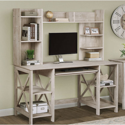 Bureau avec rehausse 