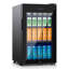 COLOZO 16.9'' W Freestanding 96 Cans (12 oz.) 2.3 Cubic Feet Beverage Cooler with Glass Door