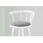 Tabouret de bar pivotant 30,5 po Latéral