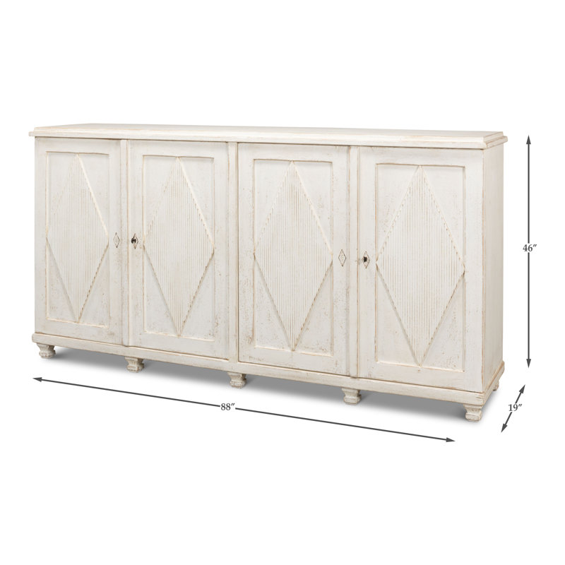 Montara 88'' W Solid Wood Sideboard