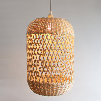 1 - Light Natural Chandelier Pendant