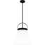 Jana 1-Light Brushed Nickel Pendant Light-98691645