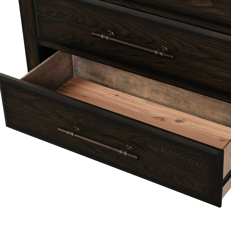 Commode 6 tiroirs de style contemporain