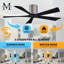 60" Irene 5-Blade Hugger Ceiling Fan with Wall Remote-1087667391-1087667384-1087667332