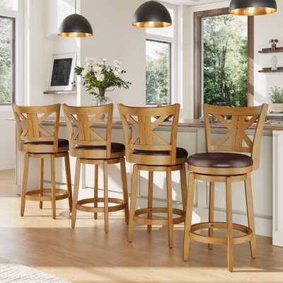 Tabouret de comptoir pivotant 26 po Danazia