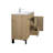 Buyce 48'' Single Bathroom Vanity with Ceramic Top