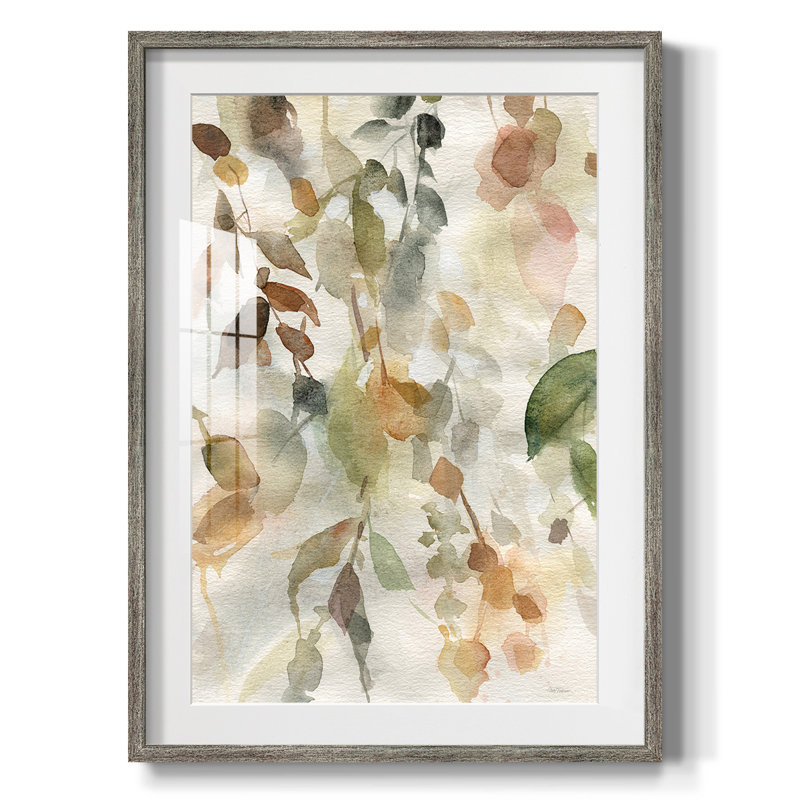 Neutral Spring II -Gallery Wrapped Canvas, 25.5" H x 17.5" W, Distressed