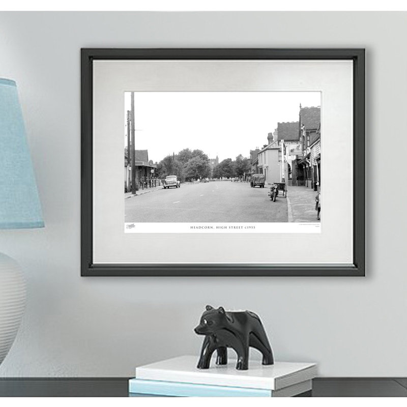 Headcorn, High Street C1955 by Francis Frith - Single Picture Frame Print, 40cm H x 50cm W x 2.3cm D