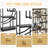 Versatile Display Shelves,Freestanding Bookshelf,Geometric Design Bookcase-1984052363-1984052362