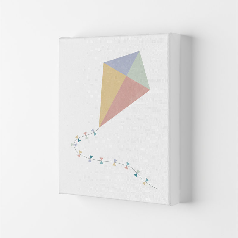 Nursery Collection Kite - Print, 59cm H x 42cm W x 1cm D, No Frame