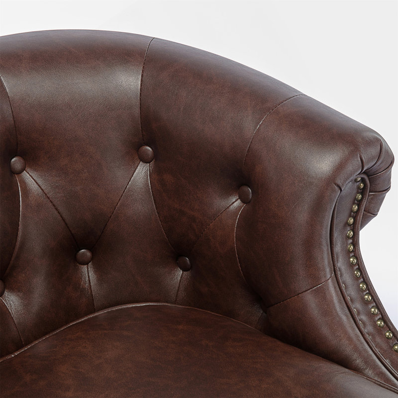 Fauteuil d'appoint capitonné Ophelia