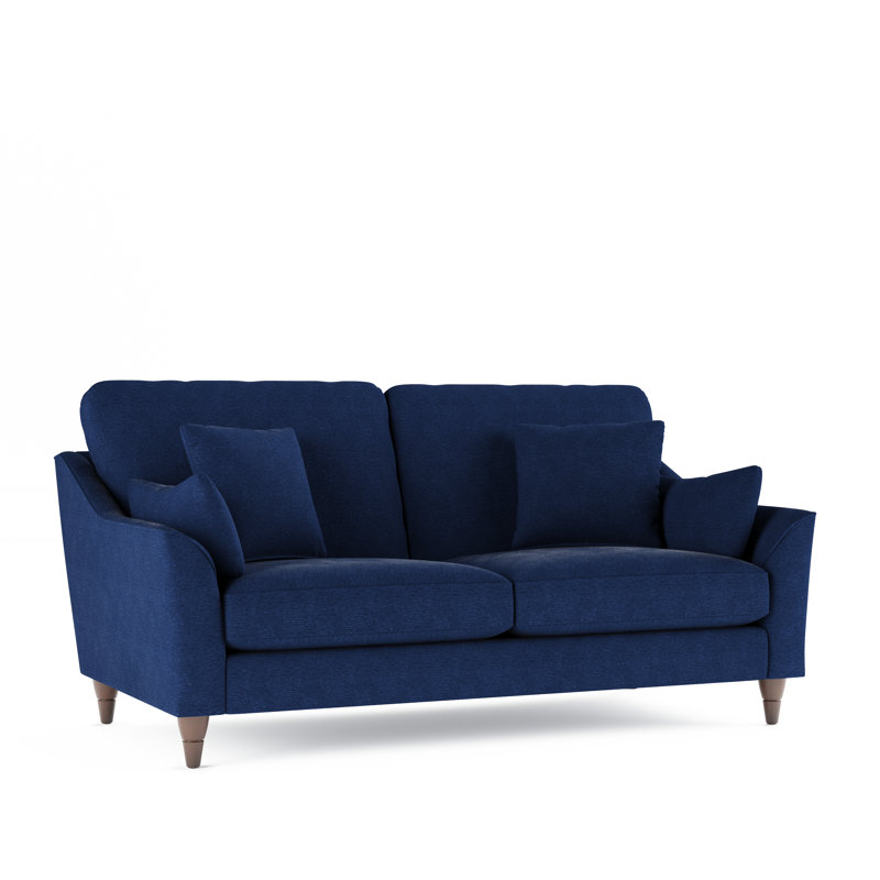 Springview Flared Arm Sofa, Navy, 2