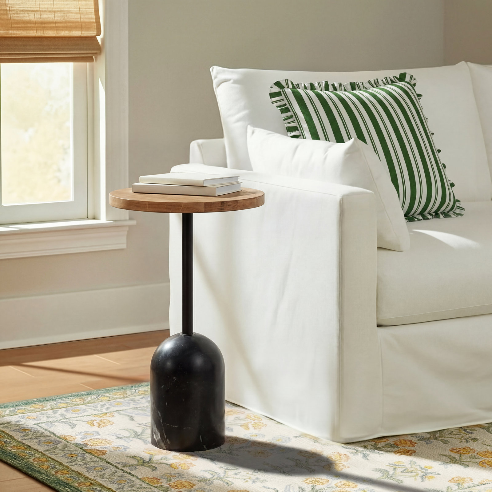 Euston Solid Wood End Table