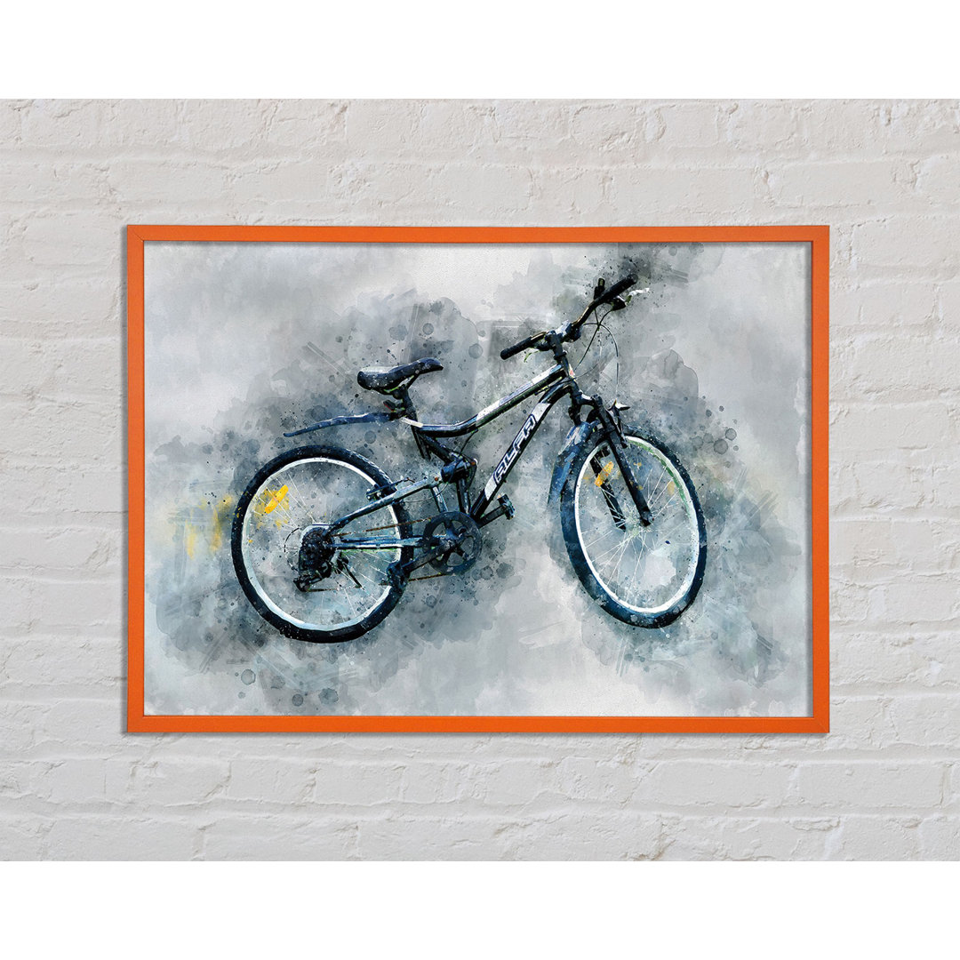 Mountain Bike Ready - Einzelne Bilderrahmen Kunstdrucke