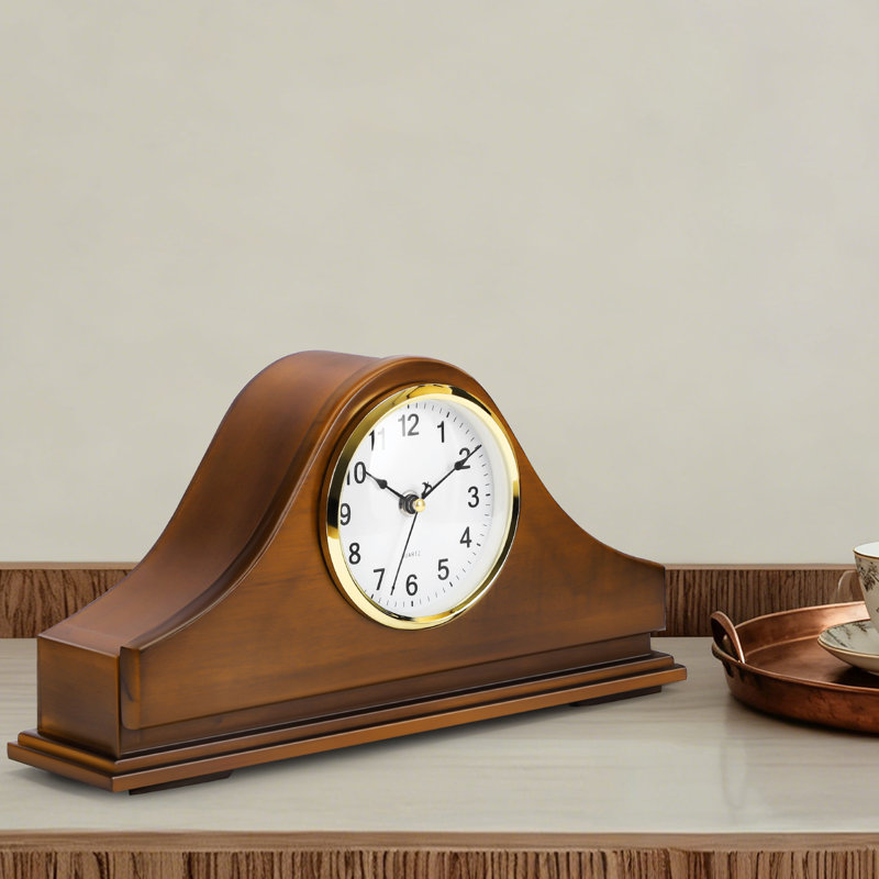 Fireplace Clock - Red