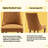 Modern Simplicity Linen Upholstered Dining Chairs Set of 6-17883812