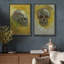 Crânes contemplatifs Vanitas, nature morte, nature sauvage, illustrations, décor rustique-101752649-101752651