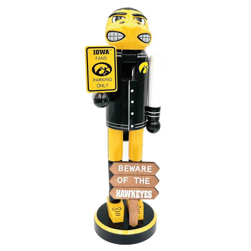 Casse-noisette 12 "NCAA College Spirit Beware, Iowa