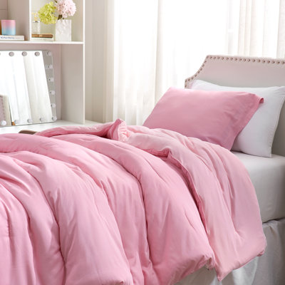 Ensemble d'édredon surdimensionné rose bonbon Comon
