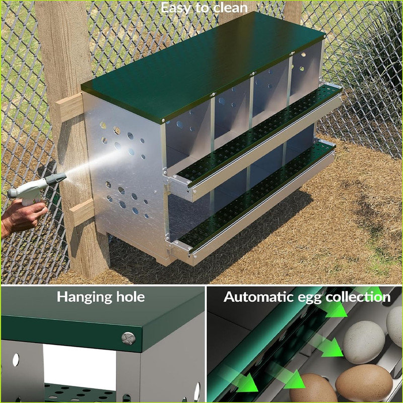 Nesting Boxes, Green