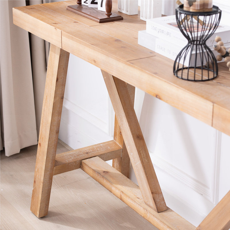 Console en bois de style campagnard Farmhouse