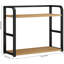 2-Tier Spice Rack Kitchen Countertop Organizer Shelf