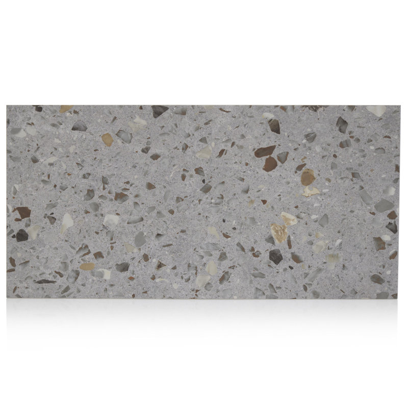 Fragment 12" x 24" Porcelain Wall & Floor Tile, Gray