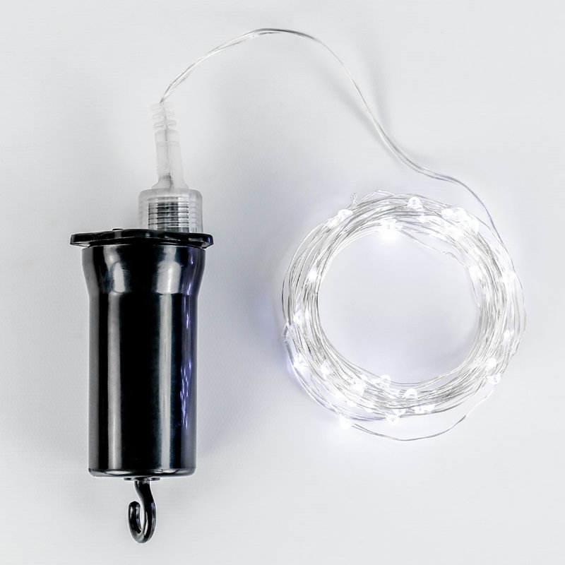Fairford 515cm LED Battery Powered 50 - Bulb Fairy String Light