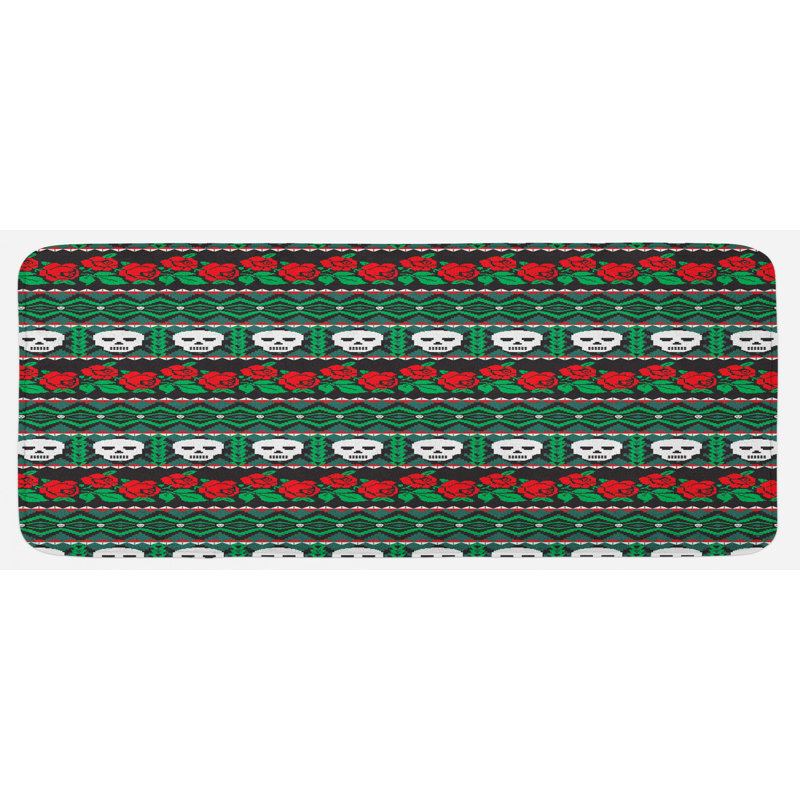 Tapis de cuisine crâne