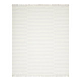 Striped Area Rug in Ivory