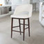 Tabouret Xaedyn classique en cuir de style Mid-Century moderne, bien que fabriqué-1607918925-1607918922