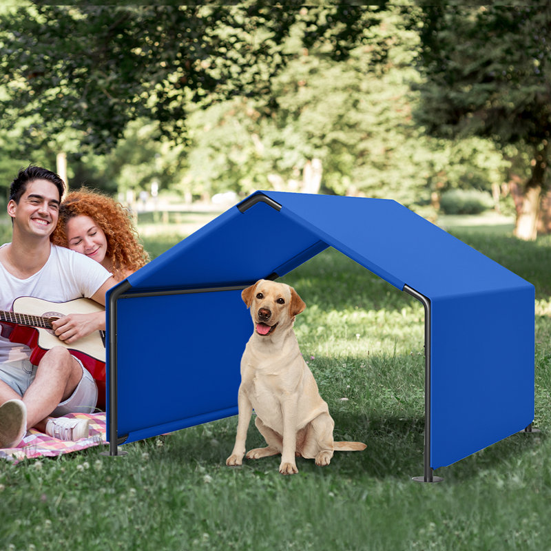 Abri pour tente d'extérieur imperméable et anti-UV, Bleu