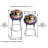 Arcade1up X Men Adjustable Height Bar and arcade Stool