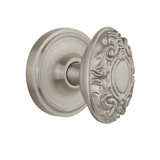 Classic Rosette with Victorian Door Knob