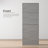 16 Pair Stackable Shoe Storage Cabinet