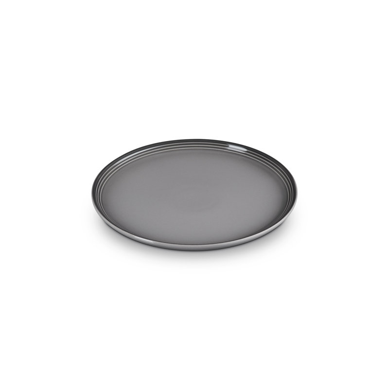 Le Creuset Coupe Side Plate, 22cm, Flint
