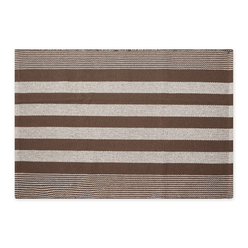 Raie Cabana - Cuir brun - 2 x 3 pi