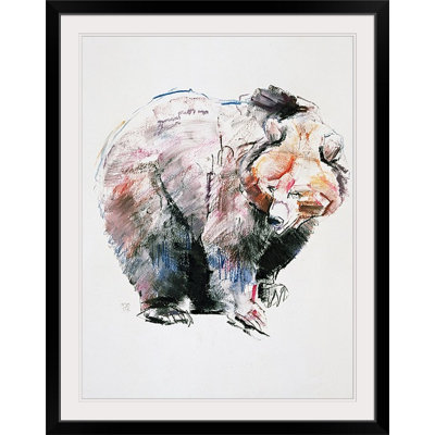«Yusef Bear (Charcoal)» par Mark Adlington, impression