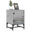 Genagra 35cm W Steel Bedside Table-72213906-110677787