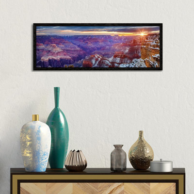 Hopi Point Sunrise II by Susanne Kremer - Panoramic Gallery-Wrapped Canvas Giclée on Canvas