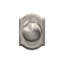 Plymouth Non-Turning Knob with Camelot Trim-27776923