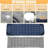 Folding Camping Cots with Cotton Mattress, 600 lbs
