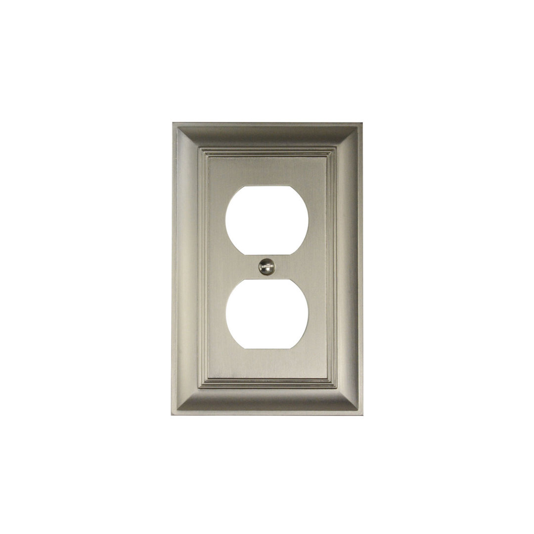 Impressions No Subject 1 - Gang Duplex Outlet Standard Wall Plate CKP 