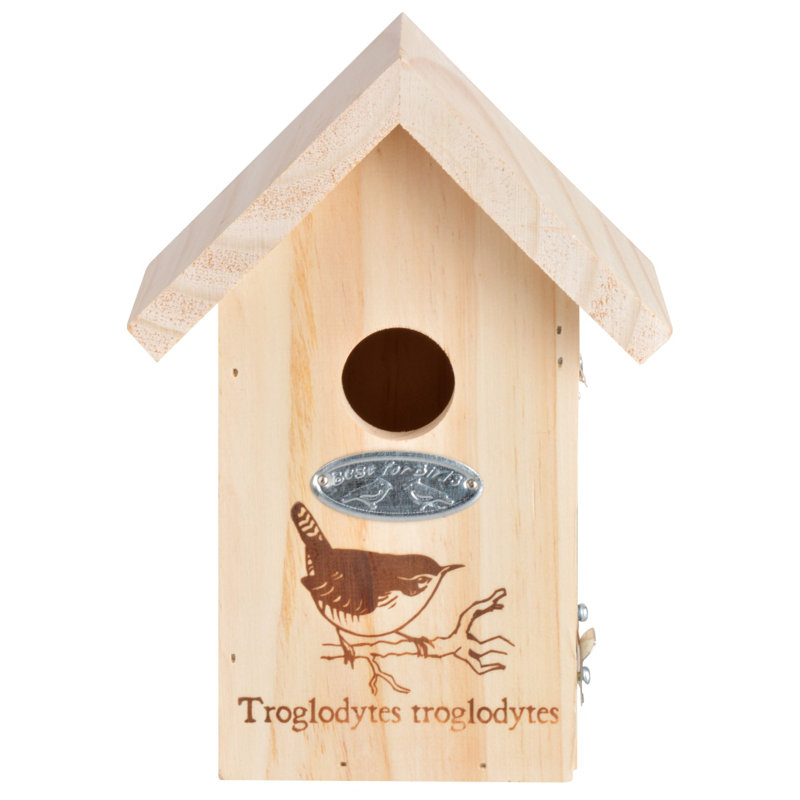 Bird House Wren Silhouette Fsc 100%