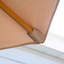 Brennin 300 cm W X 300 cm D Octagonal Market Parasol with Pulley Lift-774129929